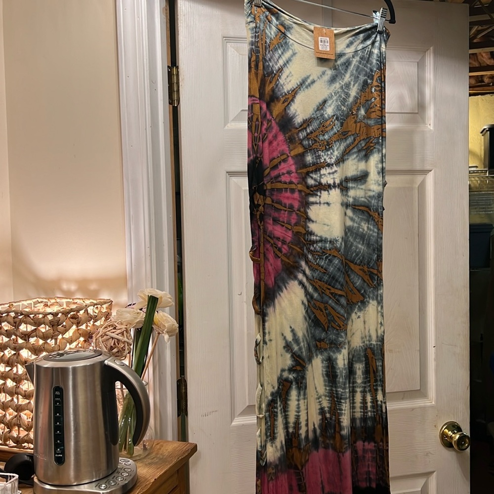 Boho long skirt